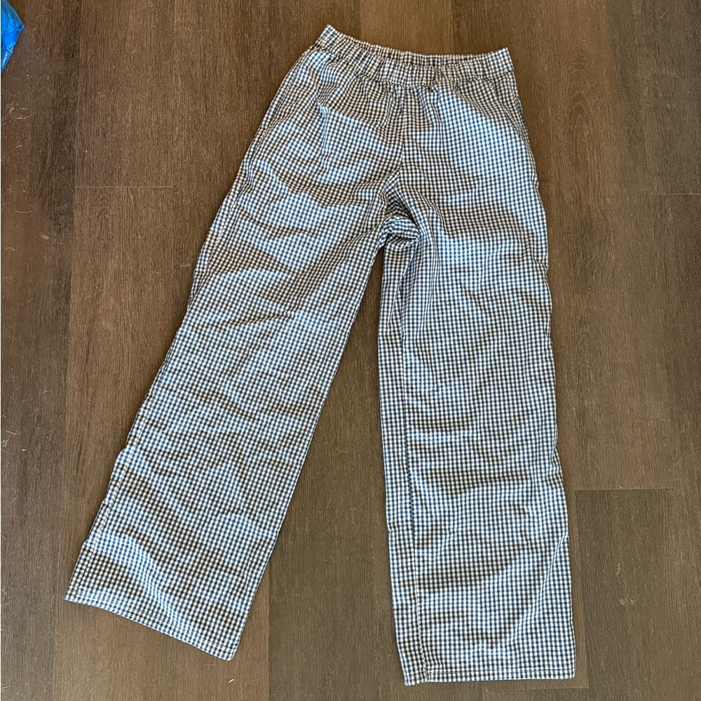 Hollister Navy Checkered Sleep Pants